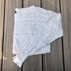 rag & bone Linen Blue Pullover Sweater